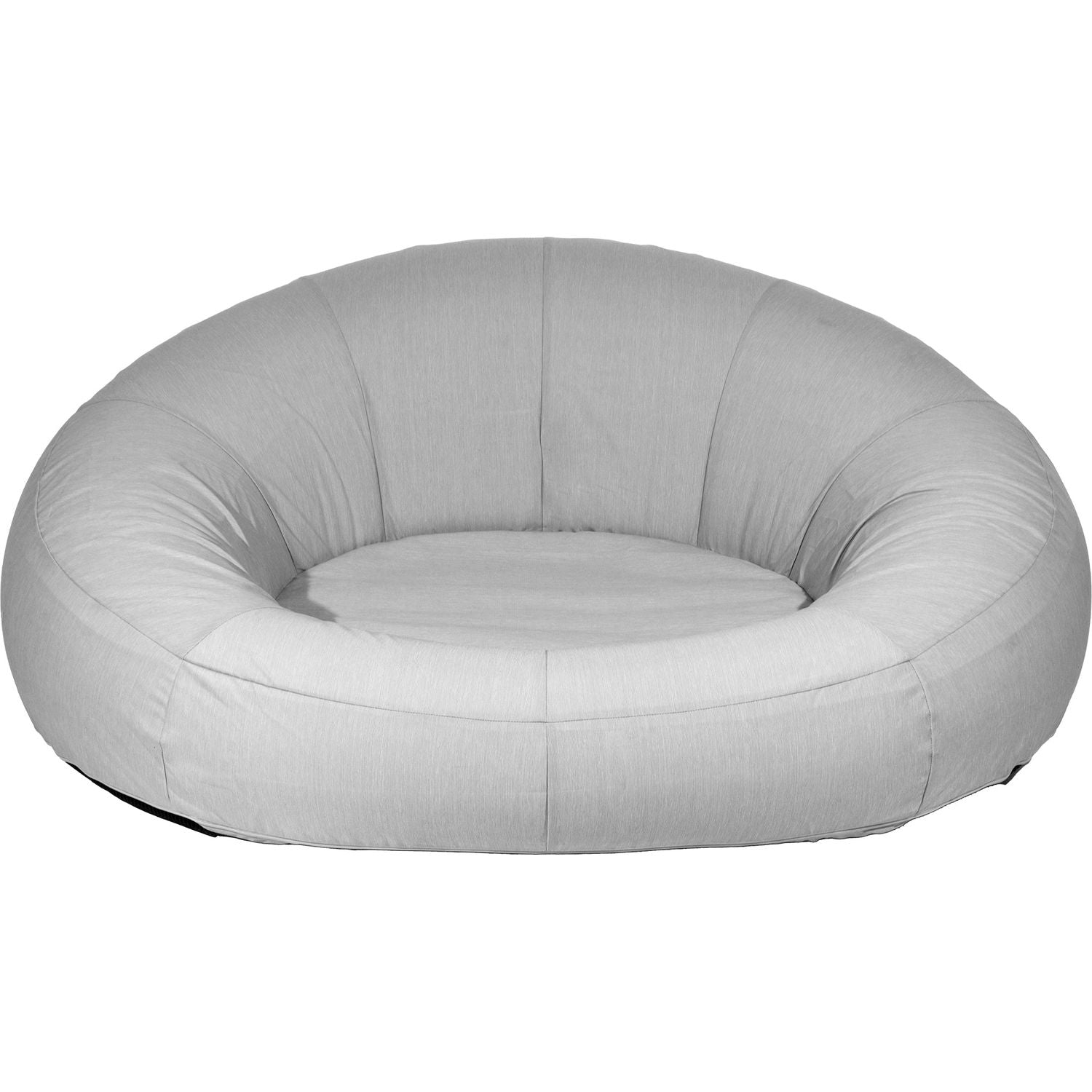 VESTIAMO CASA GIARDINO - Poltrona Gonfiabile Grigio chiaro - h75x175x150 cm